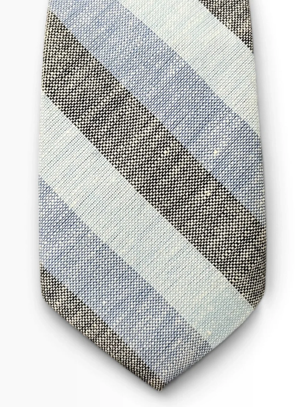 Vintage Cambridge Classics Linen Blend Tie Preppy Classic
